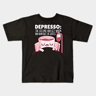 Coffee Lovers Kids T-Shirt